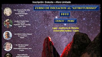 Primer curso Starlight en Perú de Iniciación al Astroturismo 