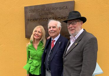 El Centro de Astrofísica de La Palma toma el nombre de ‘Francisco Sánchez’