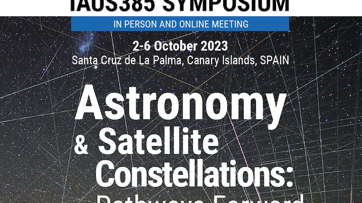 IAU symposium 385 sobre Astronoma y constelaciones de satlites caminos a seguir