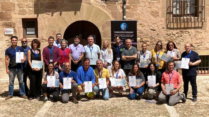 Veinte nuevos Monitores Starlight tras el curso de Sierra Norte de Guadalajara