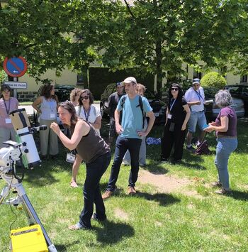 El XLIII Curso de Monitores Astronómicos Starlight concluye en Sobrarbe con una nueva promoción de profesionales del astroturismo