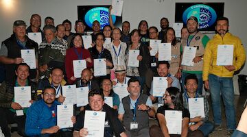 Los primeros Monitores Astronómicos Starlight de Colombia se han formado en Villa de Leyva