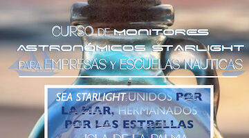 Curso de Monitores Astronómicos Starlight para empresas y escuelas náuticas.