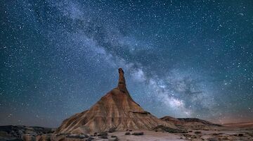 Ribera de Navarra primera Red de Parajes Starlight de España