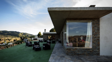 El sueo familiar que mira a las estrellas Cabezo Buuel nuevo Alojamiento Starlight en Calanda Teruel