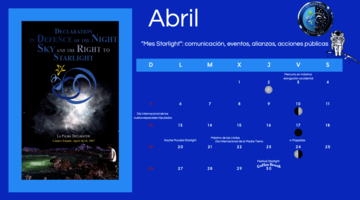 Abril 2026: el mes Starlight activa la conciencia global sobre el cielo nocturno