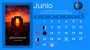 Junio 2026 astroturismo paisaje y noches de verano en la agenda Starlight