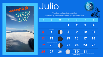 Julio 2026 noches cortas grandes cielos y el inicio de la temporada estival del astroturismo