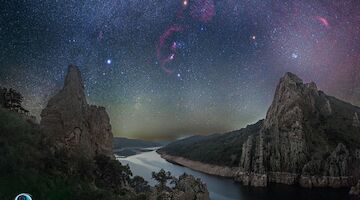La Reserva de la Biosfera de Monfragüe revalida el certificado de astroturismo Starlight