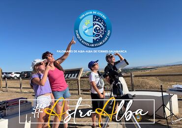 El Mirador del Otero, en Alba de Tormes, se convierte en Parque Estelar Starlight