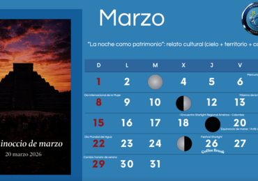 Marzo 2026 equinoccio patrimonio nocturno y mirada internacional en la agenda Starlight