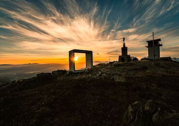 El mirador de San Nomedio en Pontevedra se incorpora a la red de Parajes Starlight