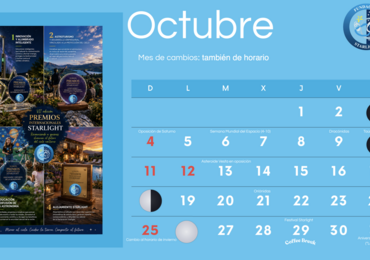 Octubre 2026 planetas lluvias de estrellas y proteccin del cielo en la agenda Starlight