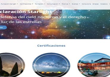 Lanzamos la nueva web de la Fundación Starlight