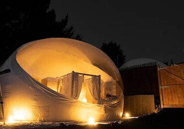 Campamento Starlight Albarari: burbujas astronómicas en Galicia