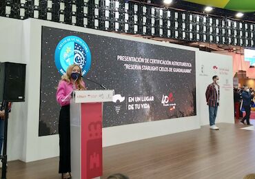 Fundación Starlight trabajando por el astroturismo en FITUR 2022