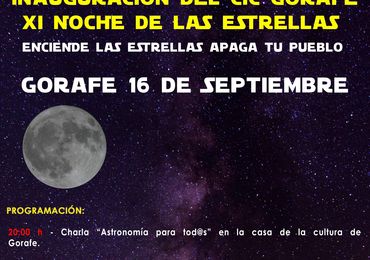 El “CIC de Gorafe” se convierte en “Parque Estelar Starlight