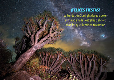 La Fundación Starlight les desea muy Felices Fiestas