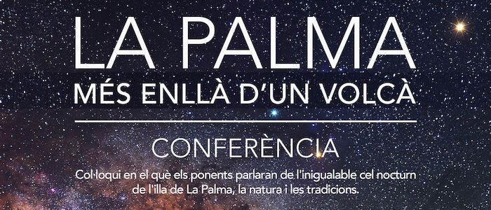 Conferencia LA PALMA mes enllá d'un volcà