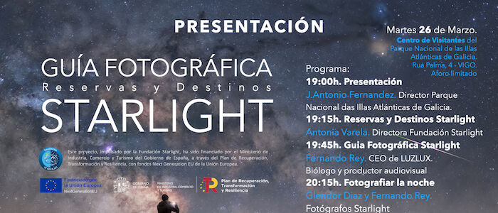 Presentación de la Guía Fotográfica Starlight