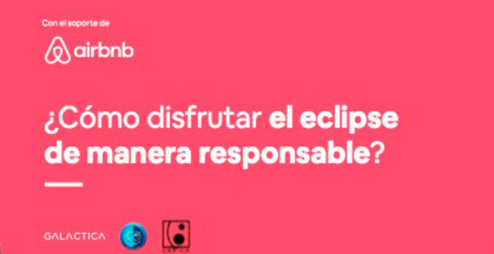 Airbnb, Fundación Starlight y CEFCA presentan una guía para disfrutar del eclipse total de Sol de 2026