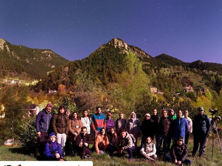 24 nuevos Monitores Astronómicos Starlight formados en el curso de Andorra Comapedrosa