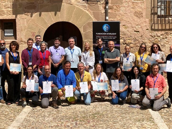 Veinte nuevos Monitores Starlight tras el curso de Sierra Norte de Guadalajara