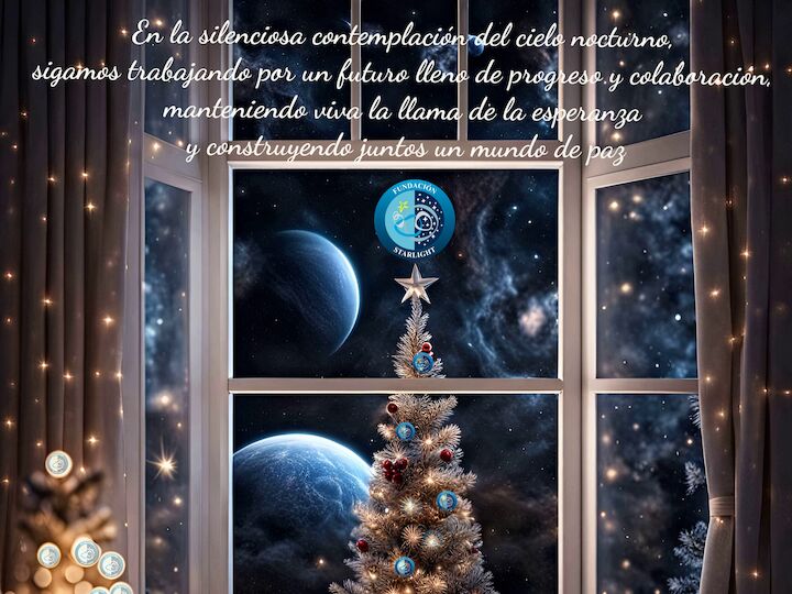 La Fundación Starlight les desea una muy Feliz Navidad