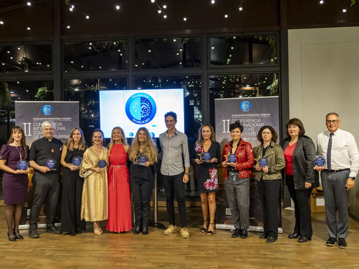 Los mejores proyectos internacionales de Astroturismo, Alumbrado Inteligente y en Divulgación de la Astronomía  recogen galardón en los V Premios Starlight