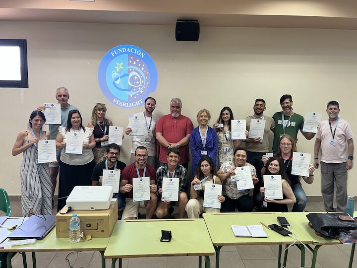 Ciudad Real consolida su apuesta por el cielo nocturno con un nuevo Curso de Monitores/as Astronómicos Starlight en Fuencaliente