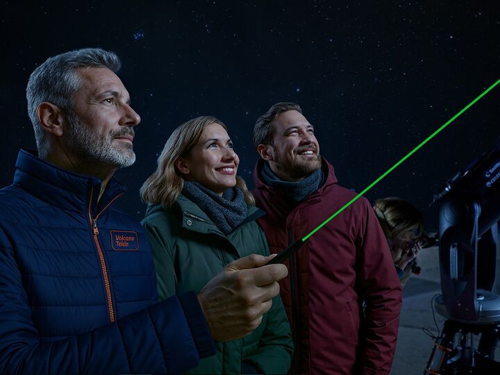 Volcanes, estrellas y ciencia: Volcano Teide entra en la red Starlight