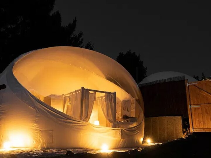 Campamento Starlight Albarari: burbujas astronómicas en Galicia