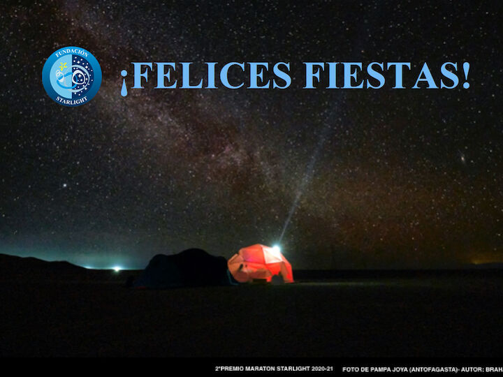 Fundación Starlight les desea Felices Fiestas
