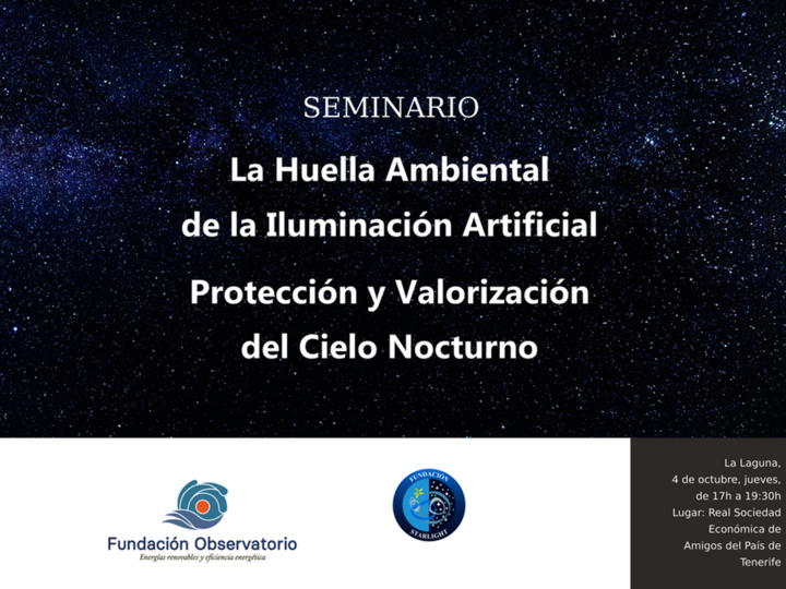 Canarias celebra 30 años protegiendo el cielo con un encuentro que analiza la huella ambiental de la luz artificial