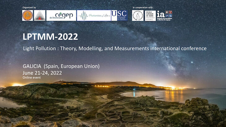 Light Pollution Theory Modelling and Measurements international conference Galicia