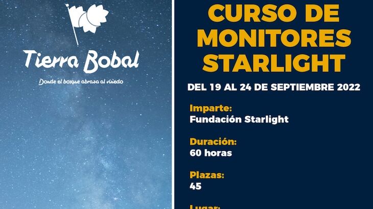 El Destino Turstico Starlight Tierra Bobal acoge la celebracin del XXIII Curso de Monitores Astronmicos Starlight