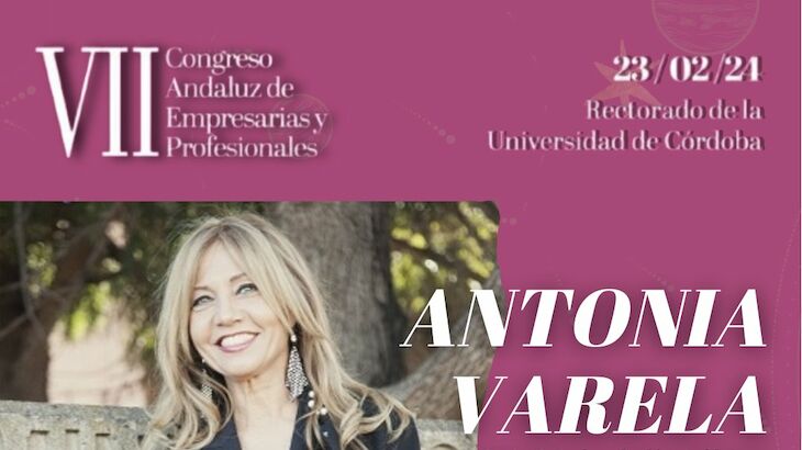 Antonia Varela en el VII Congreso Andaluz de Empresarias y Profesionales SabemosAdondeVamos