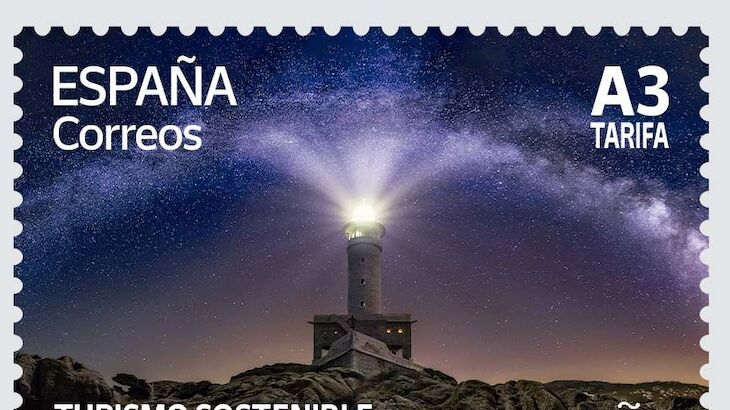 Correos lanza sellos de astroturismo para promocionar tres Destinos Tursticos Starlight