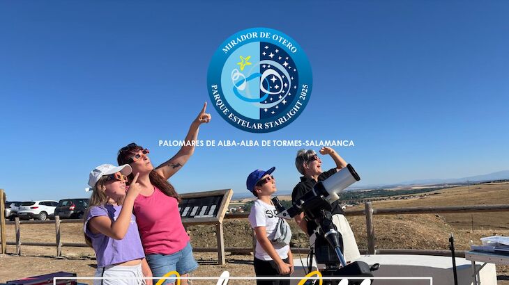 El Mirador del Otero en Alba de Tormes se convierte en Parque Estelar Starlight