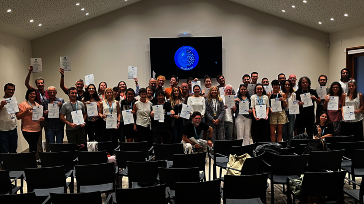 Cuarenta nuevos Monitores Astronmicos Starlight ensearn las estrellas de las Rutas Jacobeas de Navarra