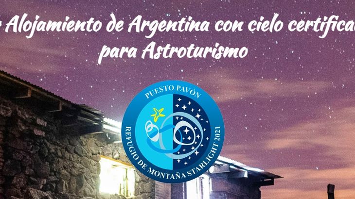 Refugio de Puesto Pavn primer Alojamiento Starlight de Argentina