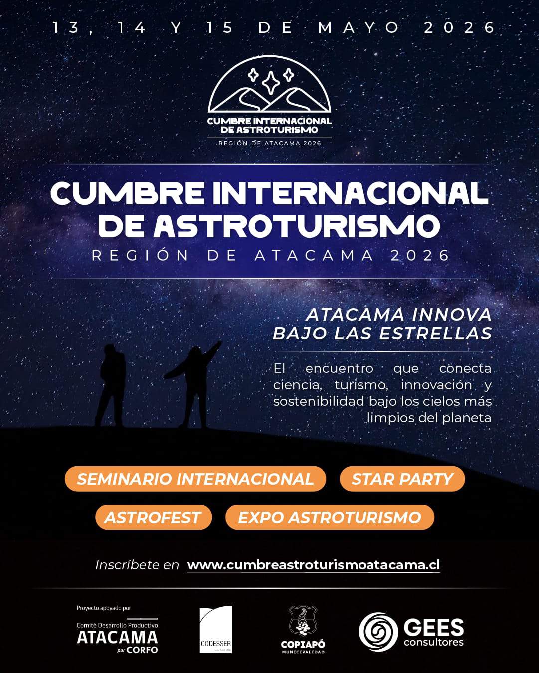 cumbre astroturismo atacama
