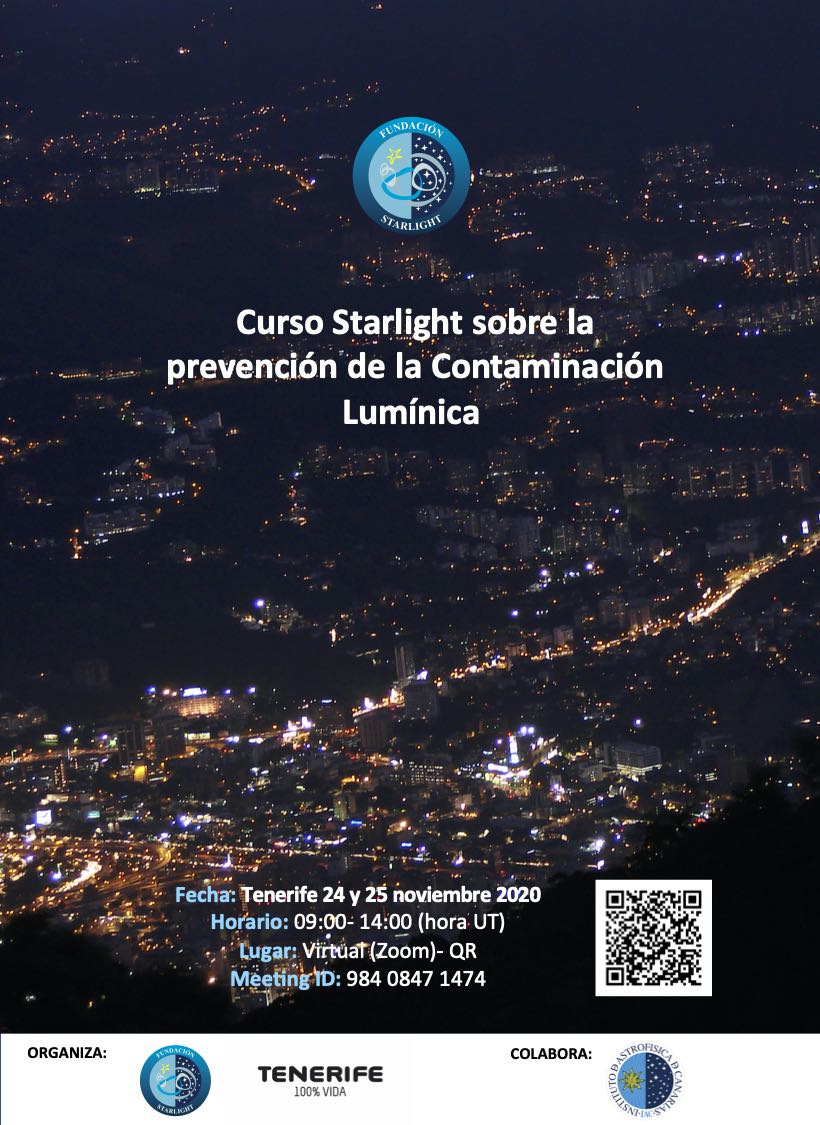 Curso Prevención Contaminación Lumínica Tenerife