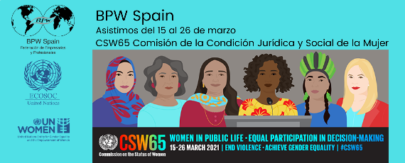 Evento Paralelo CSW65 Mujer